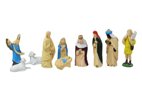 Krippenfiguren cristgeburt - krippenfiguren,