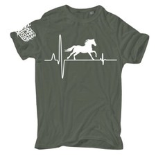 T-Shirt Pferde Motiv
