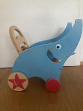 Janod Lauflernwagen Elefant Holz