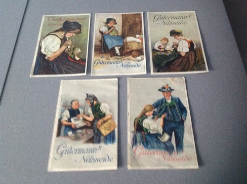 Reklame postkarte - 5, x