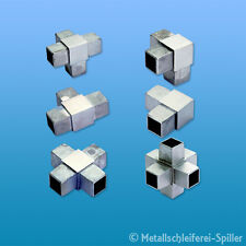 Edelstahl Eckbogen Verbinder