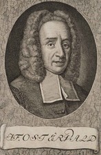 H. PFENNINGER (*1749), Porträt Jean Frédéric  Ostervald (1663-1747), um 1793, Ra