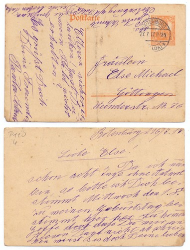 130004 ganzsache 110 - ganzsache, p