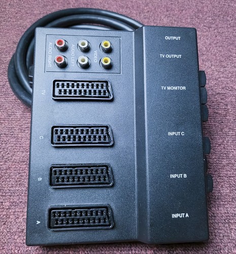 Scart umschaltpult - scart,