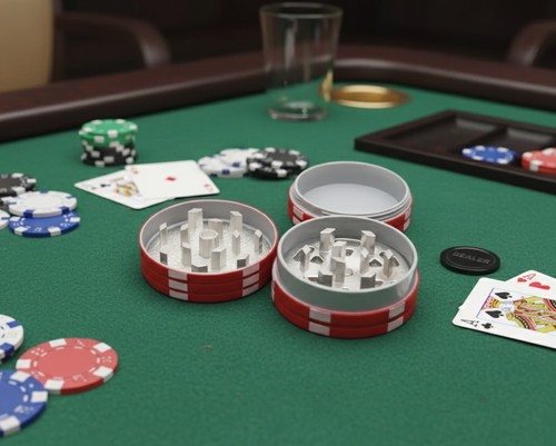 Poker chip grinder crusher - poker,