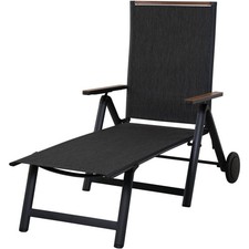 Gartenliege 1 Stück Klappbar