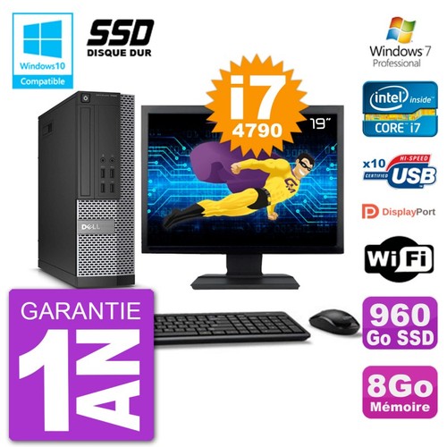 Dell 7020 sff bildschirm - bildschirm, 19