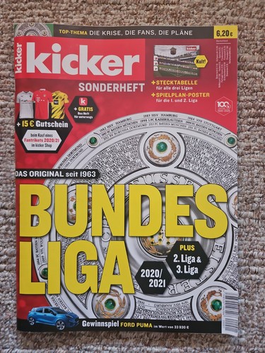 Kicker sonderheft bundesliga - sonderheft,