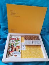 70er J.: Lern-Set "SOJAÖL" Ernährungslehre Sojabohnen  Schule Sammler Museum