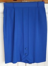 Rock kurz  royalblau  Gr