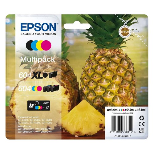 Epson 604xl 604 cmy set - bk, 604,
