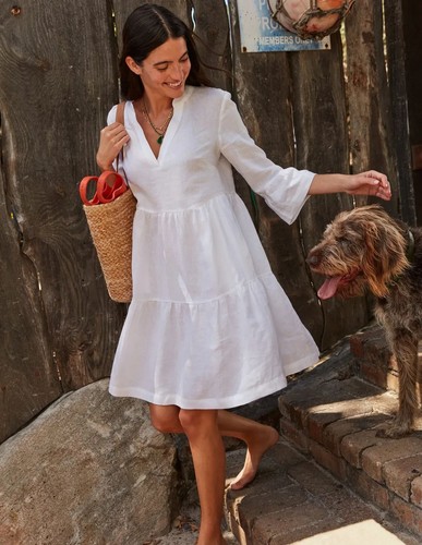 Boden sophia linen short - -,