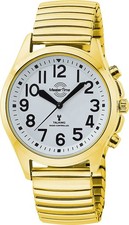 MASTER TIME Damen Armbanduhr Sprechende Funkuhr MTLA-10943-12Z B-WARE