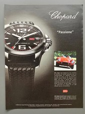 Chopard Mille Miglia Gran Turismo XL Passione 2006 Vintage Ad Werbung Reklame