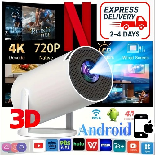 Videoprojektor modern wifi - 4k,