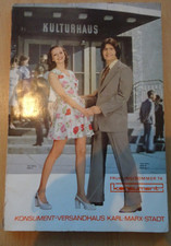 Konsument Versandhaus Karl-Marx Stadt 1974, Frühling Sommer, DDR, Katalog