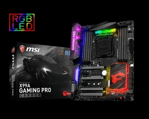 Msi x99a gaming pro - pro, carbon