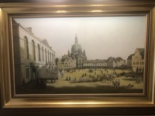 Konrad Kujau Canaletto Öl auf