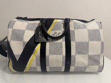 Louis Vuitton Keepall Bandouliere 45 2017 America's Cup N44018 Damier Coastline 