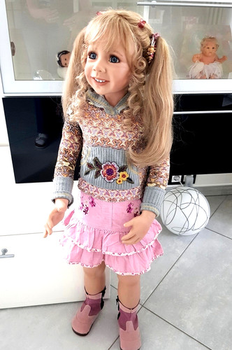 Künstlerpuppe annika von - künstlerpuppe,