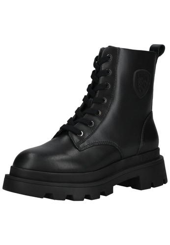 Blauer stiefelette echtleder - blauer,