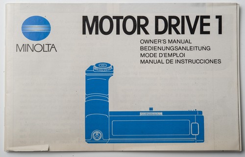 Minolta gebrauchsanleitung - minolta,