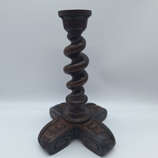Vintage Holz Kerzenständer