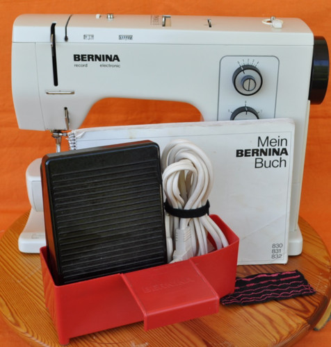 Bernina 830 record electronic - record,