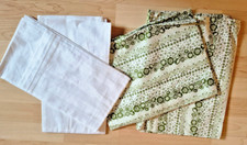 4 Teile Kissen Bettwäsche  70 x 78 Otto Bleicherode BW DDR  unbenutzt