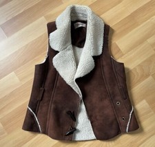 ONLY Fake Fur Fell Weste Gr. M