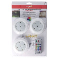 LED Licht 3er-Set mit