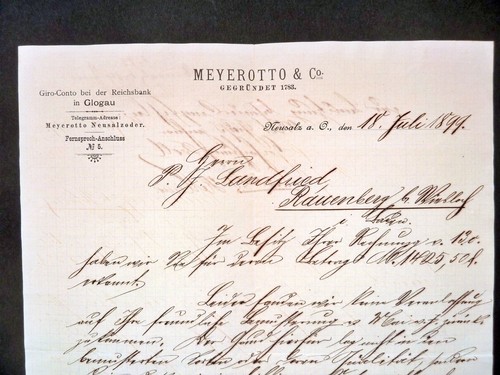 Neusalz oder 1899 rechnung - neusalz/oder, 1899,