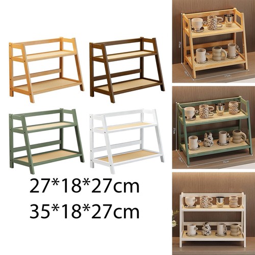 Bambus doppelschicht rack - doppelschicht,