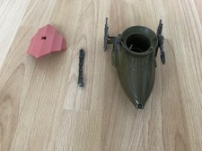 Vintage Star Wars 1983 ROTJ Desert Sail Skiff Mini-Rig Jabba Trilogo Boba Fett❗️