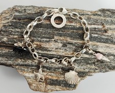 Tolles  Charm-Armband , 925er Silber  ,  Thomas Sabo , Länge ca. 20,5 cm