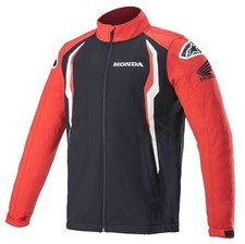 Alpinestars Honda Softshell Jacke Gr. M Wie Neu Schwarz Rot