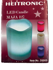 Led wachskerze inkl - wachskerze,