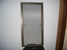 Insektenschutz Fliegengitter Alu Rahmen Mückengitter 41,5x82 cm m.Einhängewinkel