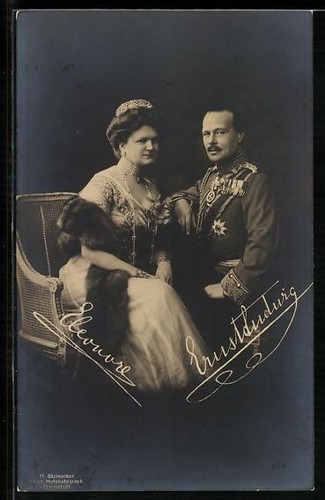 Großherzog ernst ludwig - ak,