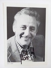 Maxl Graf -  - original Autogramm - ca. 21x14,5cm - Schriftstück