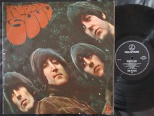THE BEATLES Rubber Soul / Mono LP Holland 1965 EMI PARLOPHONE PMC 1267