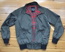 Harrington Jacke - Größe S Olivfarben UK Classic