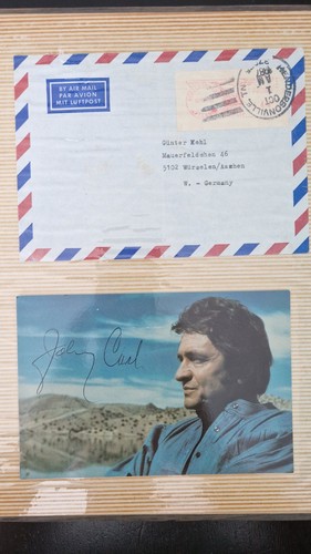 Autogramm johnny cash - autogramm,