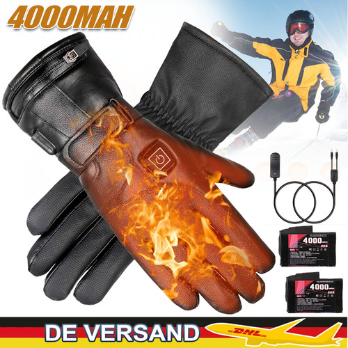 Beheizbare handschuhe ski - beheizbare,