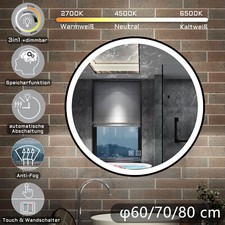 LED Badspiegel Rund Spiegel