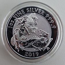GROSSBRITANNIEN - 2 £ - Hl. Georg mit Drachen - 2019 - 1 oz Silber 999,9 [311]