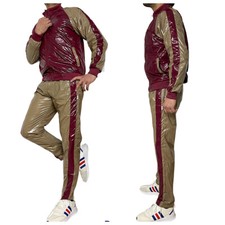 PU nylon sport jogging suit