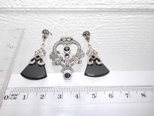 80er J. Set 925 Silber