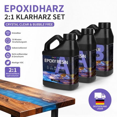 Epoxidharz gießharz - 2:1,
