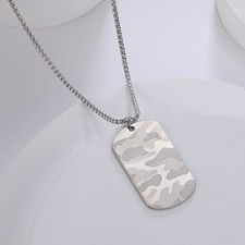 Herren Edelstahl Halskette